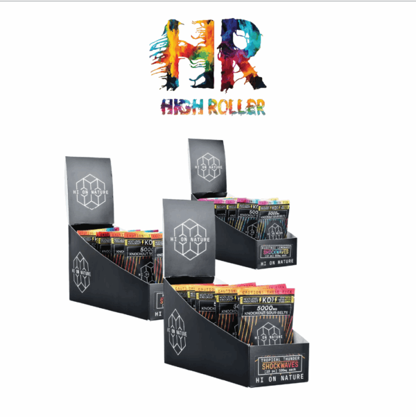Hi On Nature Shockwaves KO3 5000mg Gummies bag