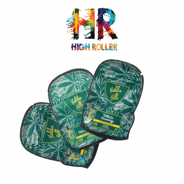 Hidden Hills Live Resin 300MG D11 D9 THC-P Gummies