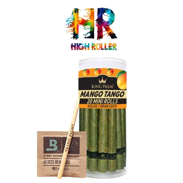 King Palm Mini 2 Rolls Pre Rolled Cones 20 Pack