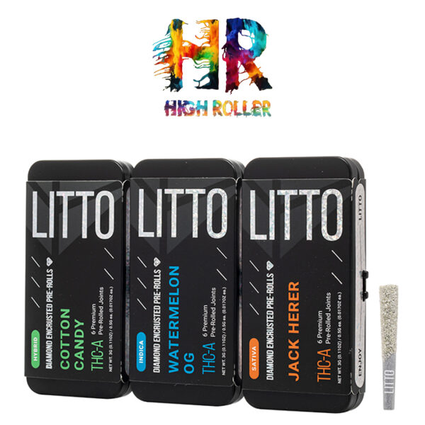 Litto THCA Diamond 3g 6 Preroll Joints