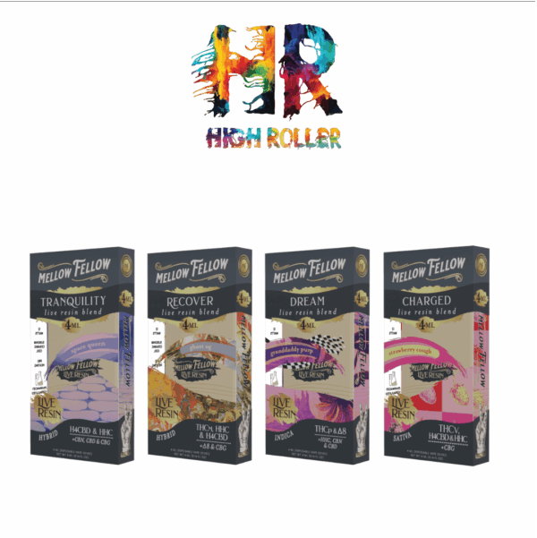 MELLOW FELLOW 4ML LIVE RESIN  6PK