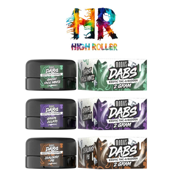 Modus Dabs Exotic THC A Badder jar