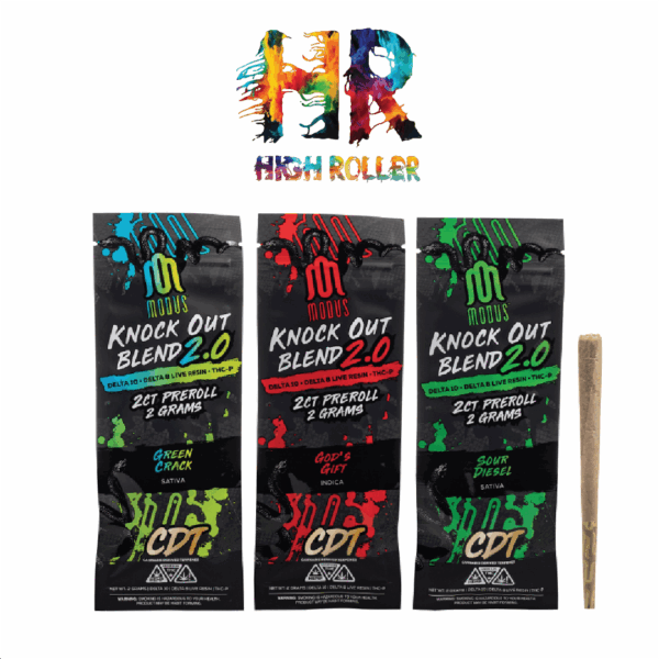 Modus Knock Out 2g Prerolls CDT 10ct Box