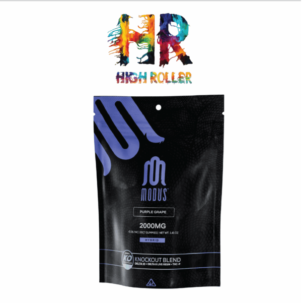 Modus Knock Out 5pk Box 2000mg gummies