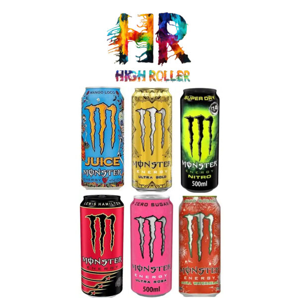 Monster Energy Exotic drinks
