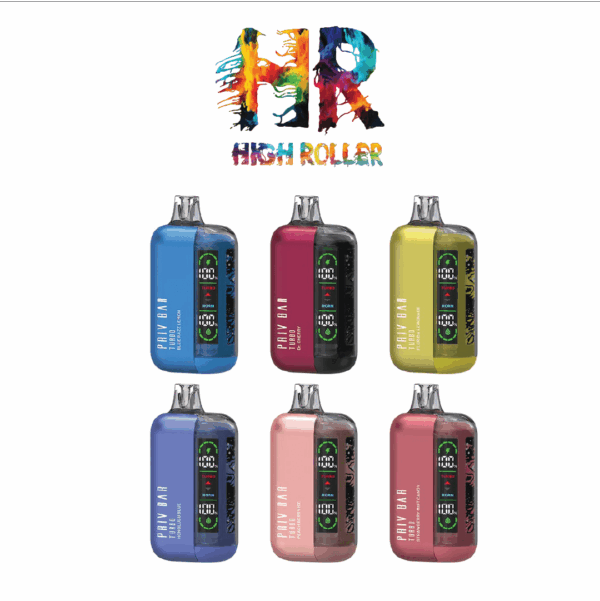 Priv Bar Turbo 15000 Disposable 5ct Box