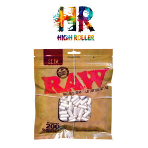 RAW Slim Unrefined Cotton Filters