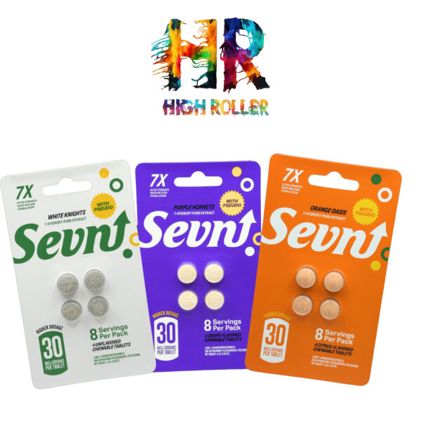 Sevn Purple 7 hydroxy 7x Ultra Strength 30mg 4x10 ct
