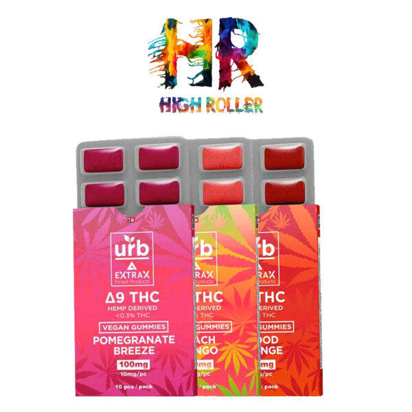 Urb-Extrax-D9-100mg-Gummies-Blister-Pack Urb Extrax D9 100mg Gummies Blister Pack