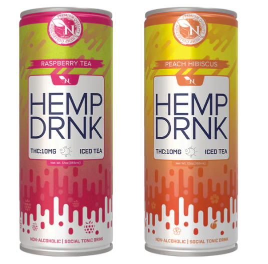 AGFN Hemp Ice Tea 12oz