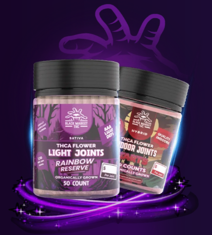 Black Market Light Joints 50ct Jar