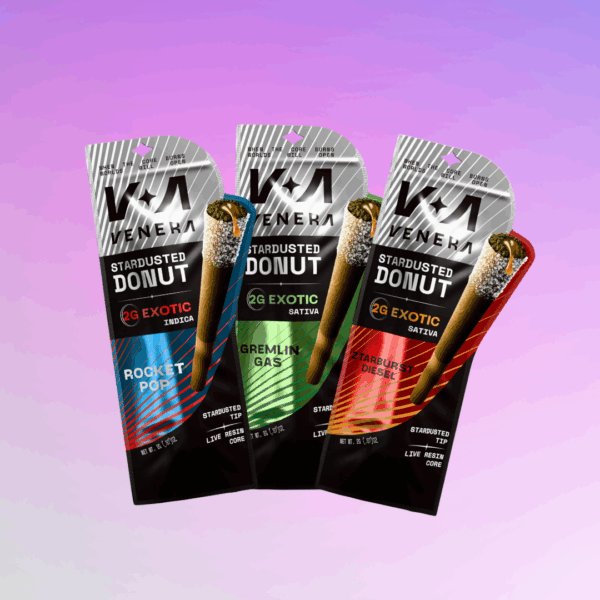 VENERA 2GM EXOTIC STARDUSTED DONUT PRE ROLL10PK