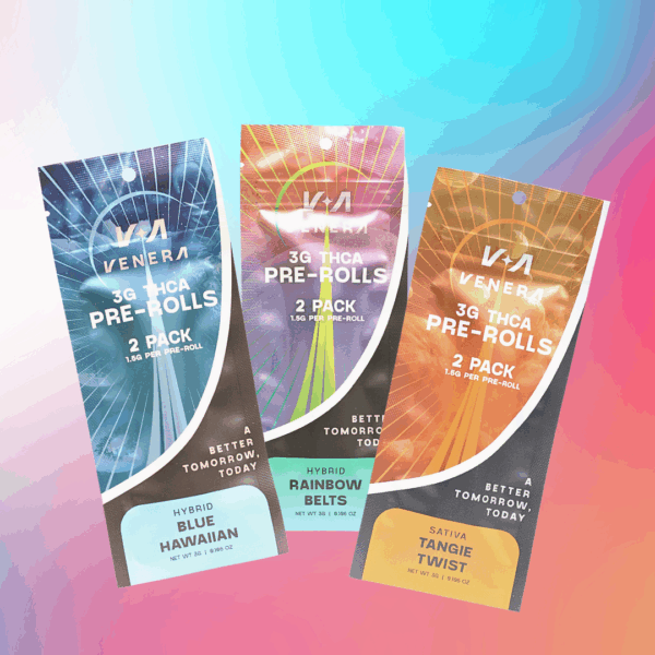 VENERA 3GM TA PREROLLS 1.5GM/CT 2CT/PK 10PK