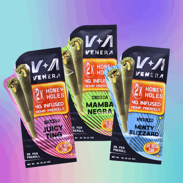 VENERA 4GM HONEY HOLES PRE ROLLS 2GM/CT 2CT/PK 10PK