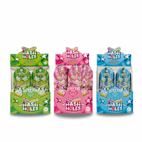 WAZABI-EXOTICS-2G-HASH-HOLE-DOUBLE-DROP-PREROLLS-10PK17385227355662025-02-02-18-58-56LGBq6 Wazabi Hash Holes Pre-Rolls | 4 Gram | 2 x 10 Count Box